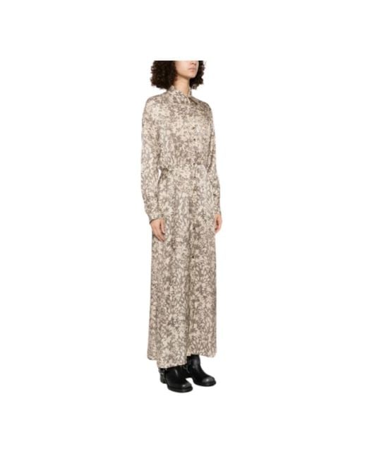 Shirt Dresses di Golden Goose Deluxe Brand in Natural
