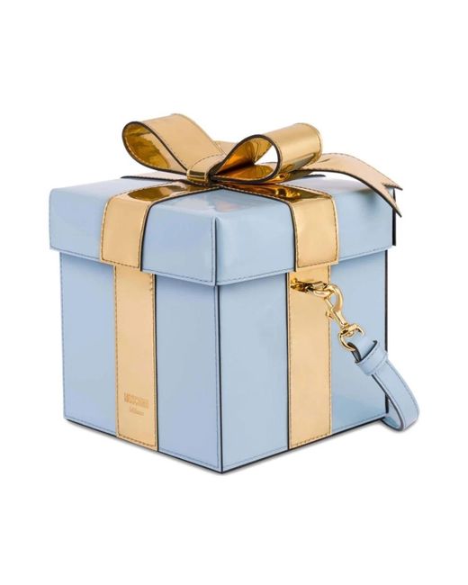 Moschino Blue Shoulder Bags