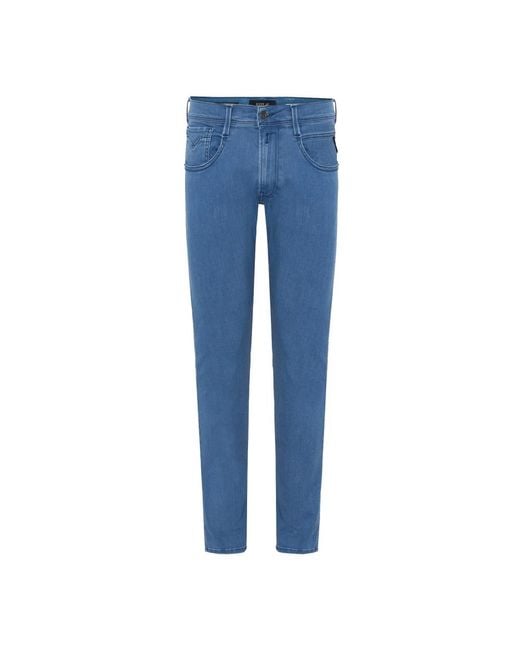 Replay Blue Skinny Jeans for men