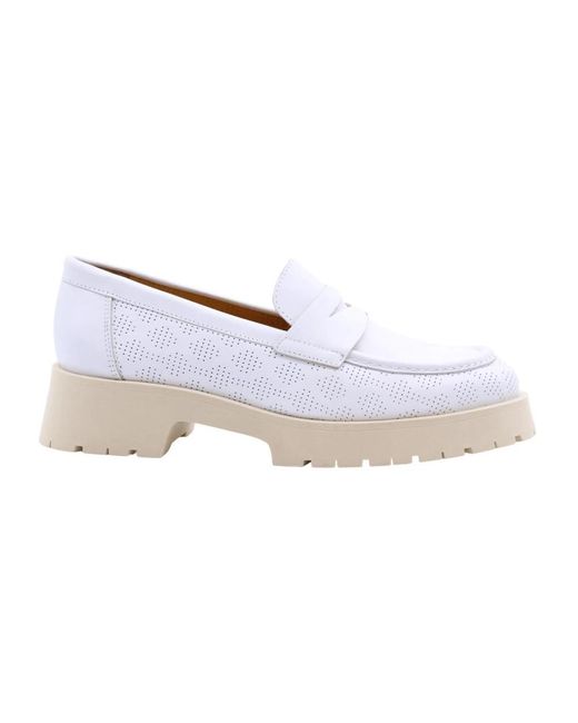 Loafers di CTWLK in White