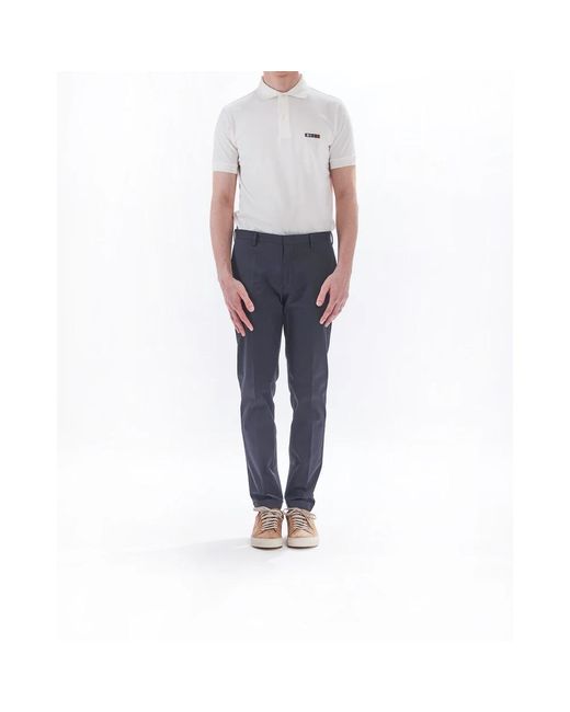 Paul Smith Blue Slim-Fit Trousers for men