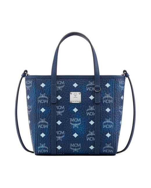 MCM Blue Shopping Bags