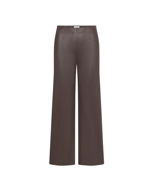 Seductive Wide Trousers in het Brown