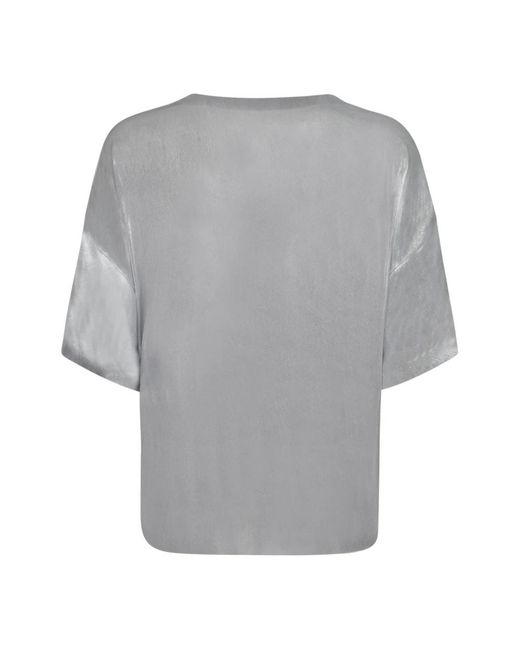 Norma Kamali Gray T-Shirts
