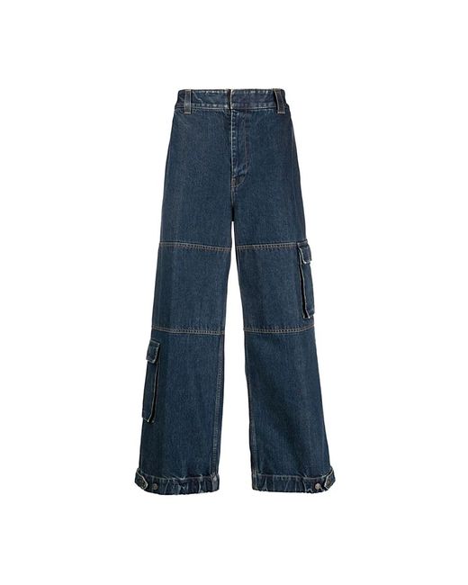 Gucci Blue Wide Jeans for men