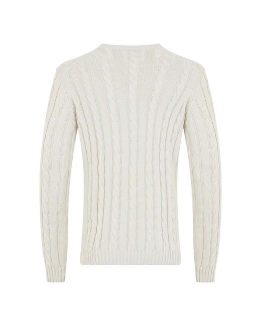 Fedeli Strickware in White für Herren