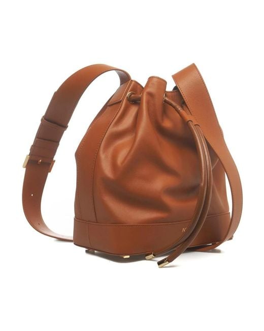 N°21 Brown Bucket Bags
