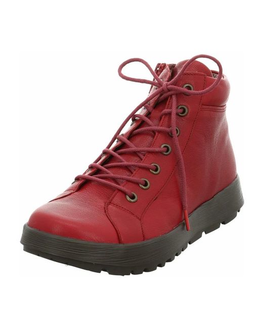 Think! Red Schnürstiefel