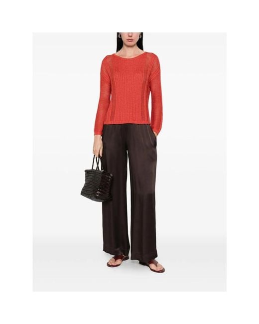 Pennyblack Red Round-Neck Knitwear