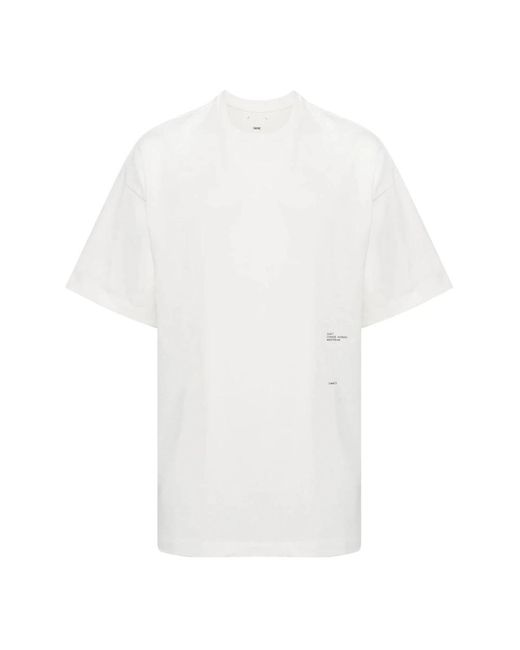 OAMC White T-Shirts for men