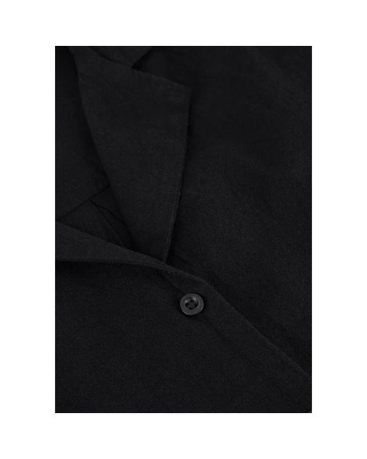 SELECTED Overhemden ,Zwart ,Katoen Zwarte Revers Shirt Voor Vrouwen in het Black