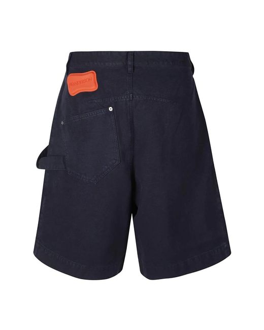 J.W. Anderson Blue Casual Shorts for men
