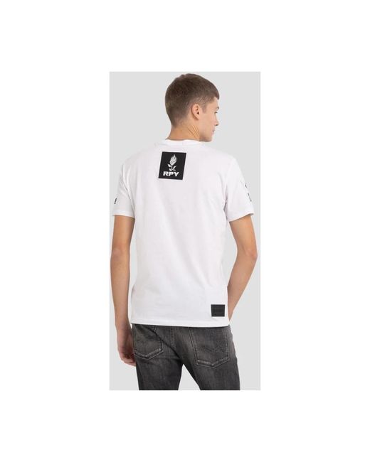 Replay White T-Shirts for men
