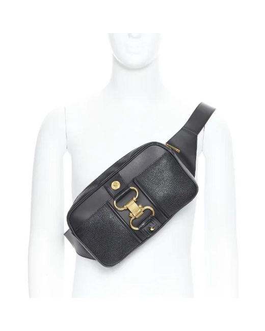 Versace Black Belt Bags