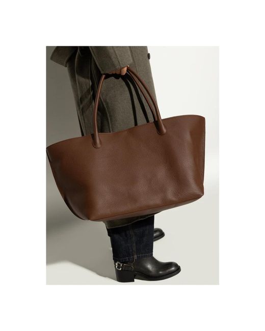 LIE STUDIO Eva Weekend Tote in het Brown