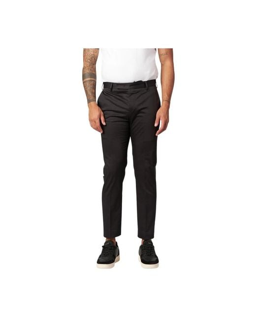 PT Torino Black Chinos for men