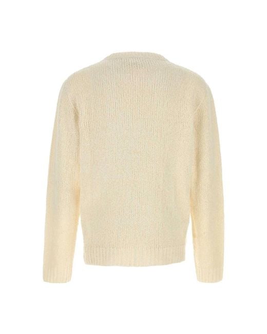 The Row White Round-Neck Knitwear for men