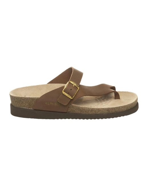 Mephisto Brown Sliders