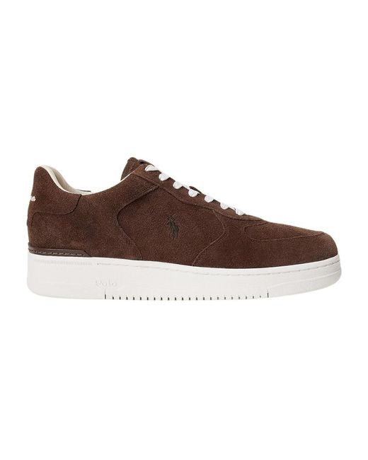 Polo Ralph Lauren Brown Sneakers for men