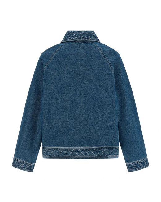 Denim Jackets Bode de hombre de color Blue