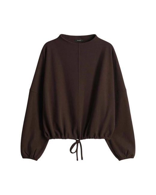 Opus Gumipa Sweatshirt in het Black
