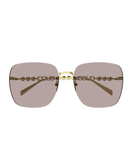 Gucci Metallic Sunglasses