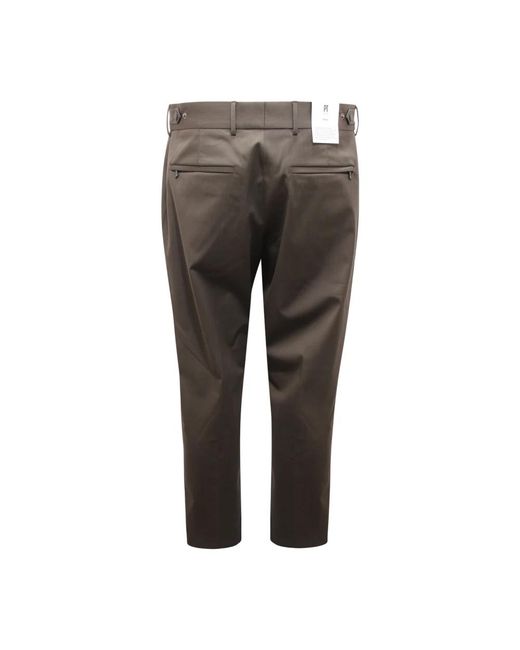 PT01 Broeken ,Groen ,Wol Groene Wollen Broek Sigma Stretch in het Gray voor heren