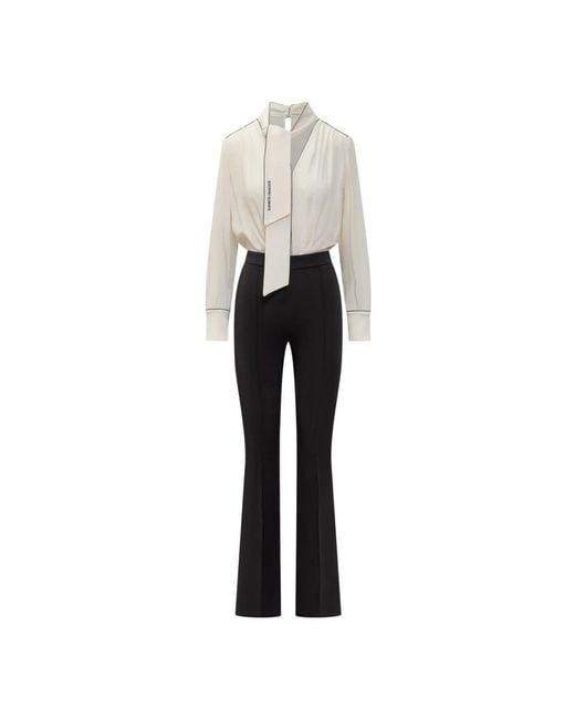Elisabetta Franchi White Jumpsuits