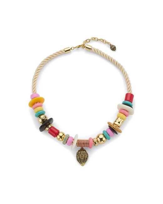 Necklaces Kurt Geiger de color Metallic