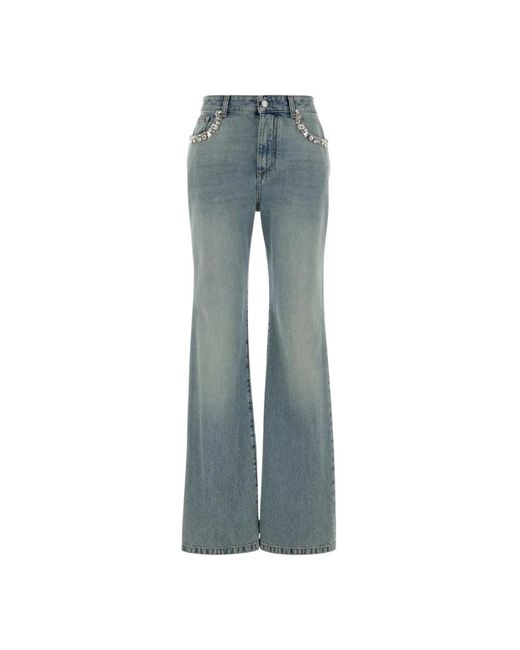 McQueen Blue Flare Jeans