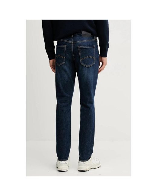 ARMANI EXCHANGE Blue Straight Fit Jeans for men