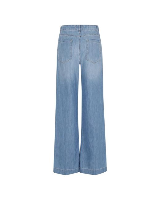 Seventy Blue Wide Jeans