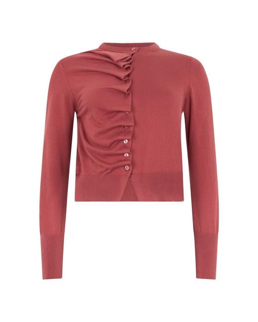 Alpha Studio Red Cardigans