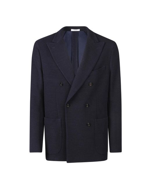 Boglioli Blue Blazers for men