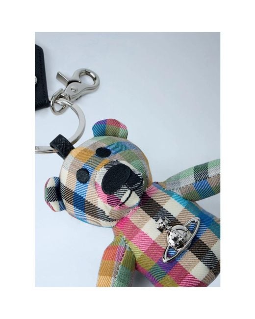 Vivienne Westwood Blue Keyrings