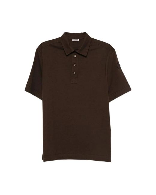 Moncler Brown Polo Shirts for men