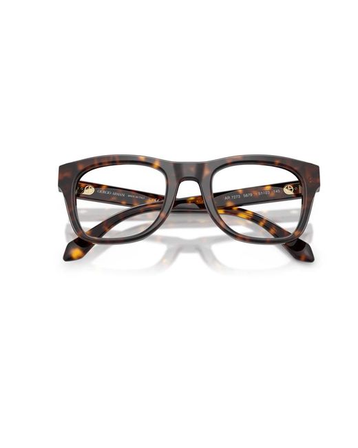 Giorgio Armani Brown Glasses for men