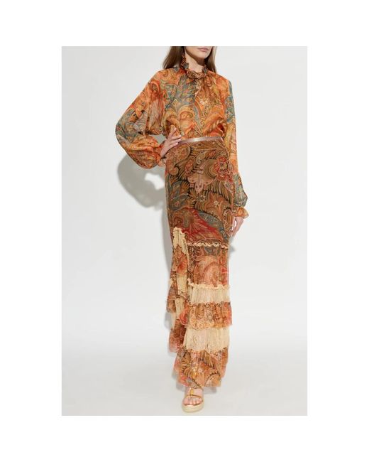 Blouses Etro de color Brown