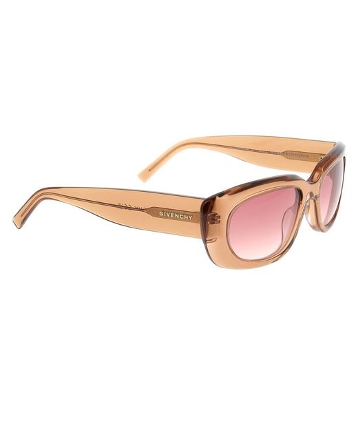 Givenchy Accessoires ,Geel ,Stijlvolle Zonnebril Met Uniek Ontwerp in het Natural