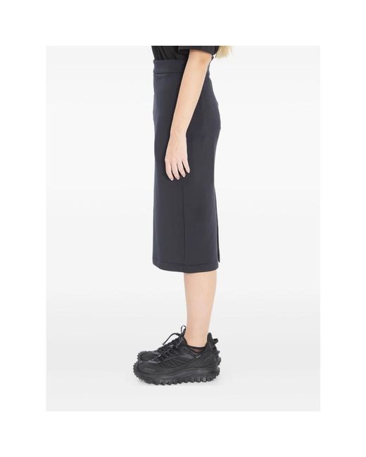 Moncler Black Midi Skirts