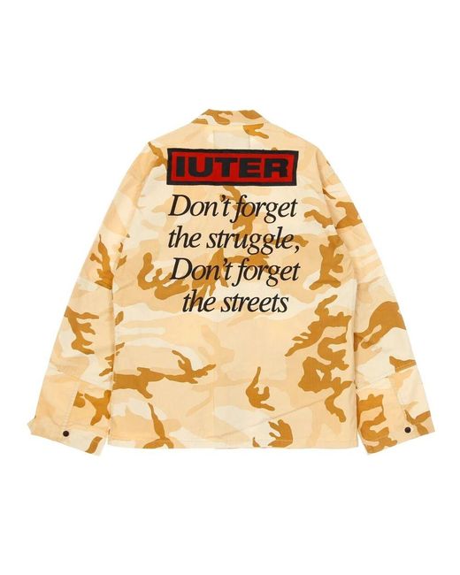 Iuter Camouflage Arbeitsjacke in Metallic für Herren