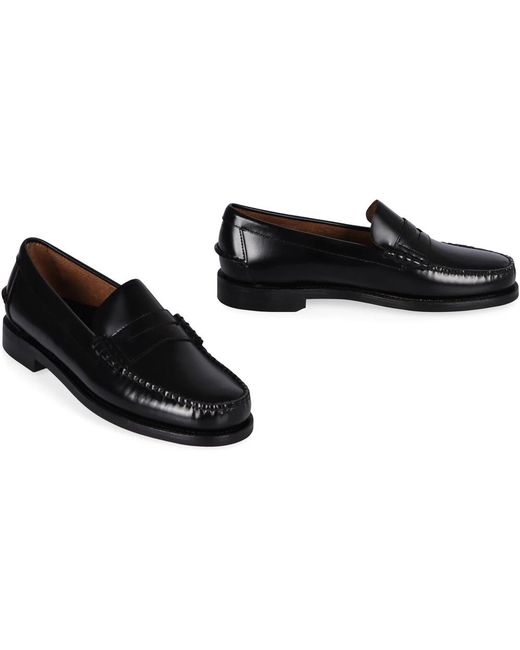 Sebago Black Loafers for men