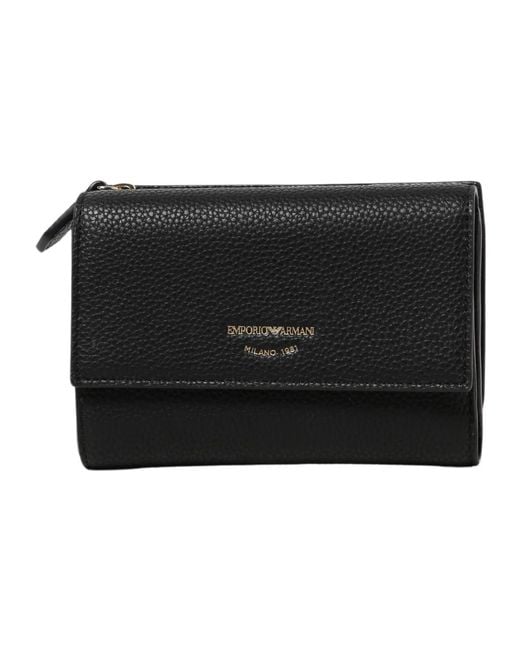 Wallets & Cardholders Giorgio Armani de color Black