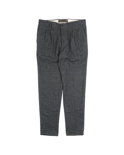 Incotex Gray Slim-Fit Trousers for men