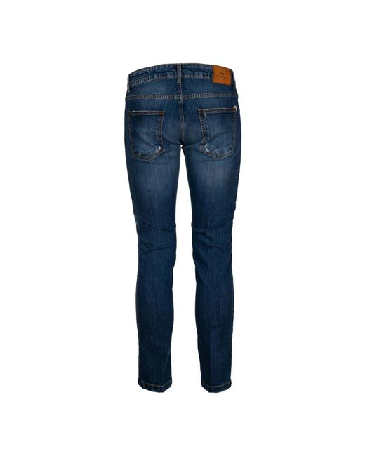 Jeans > slim-fit jeans Entre Amis pour homme en coloris Blue