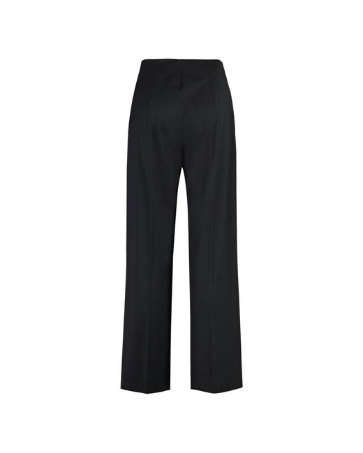 Patou Black Metallknopf wollhose