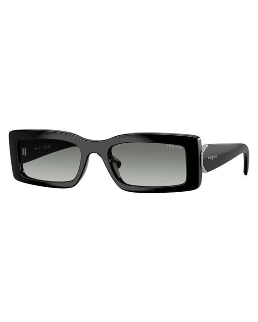 Vogue Women's Black Sunglasses