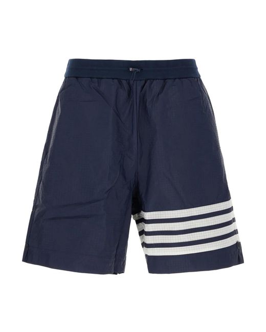 Thom Browne Blue Casual Shorts for men
