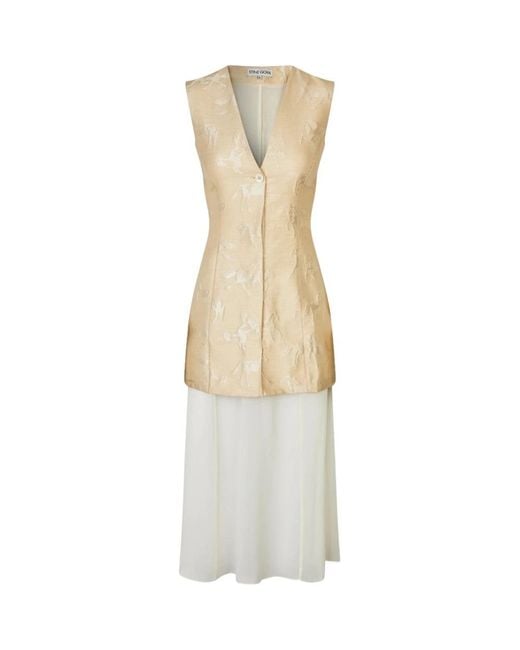 Stine Goya White Maxi Dresses