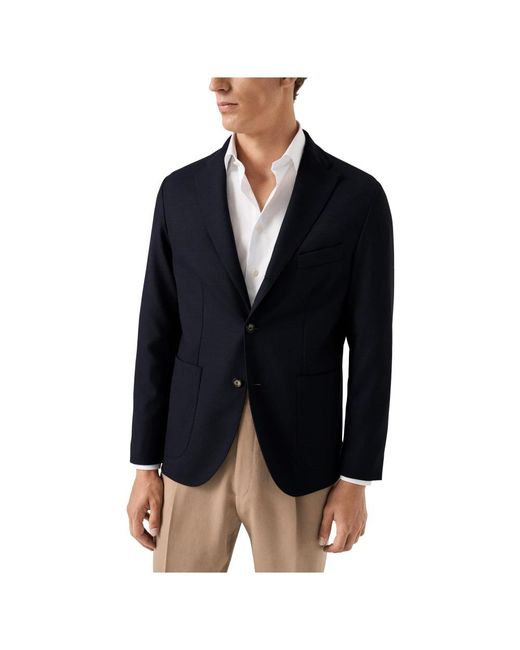 Eton of Sweden Blue Blazers for men